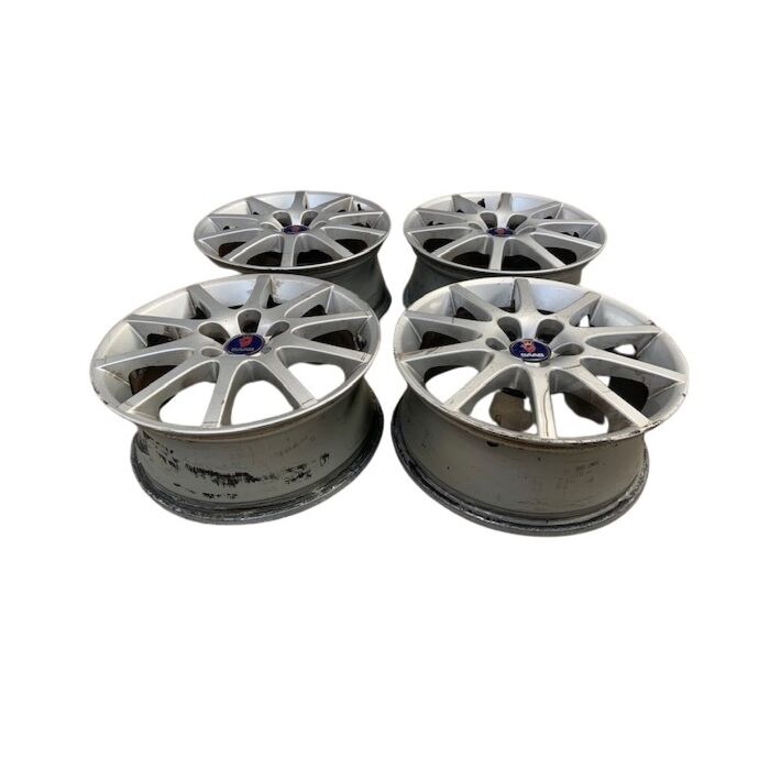 Velgen Set, 16 Inch, Velg, Wheel Rim Set, Original Saab, 12785709, Gebruikt, Used
