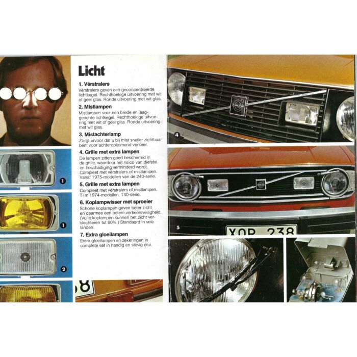 Volvo accessoires boekje 240/260 serie