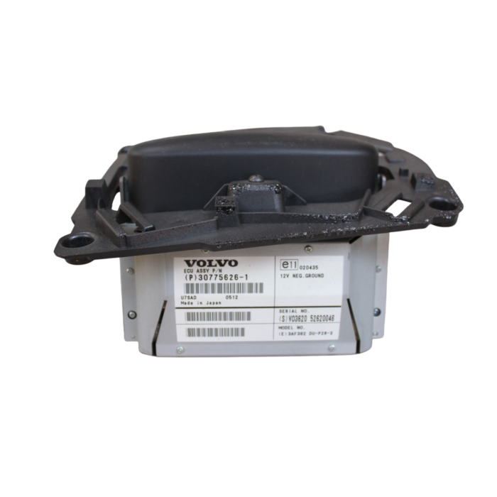 Begagnad navigationsskärm, högtalare, ljud, elektronikmodul för Volvo V70/S60, with part numbers 30775626, 9472340.