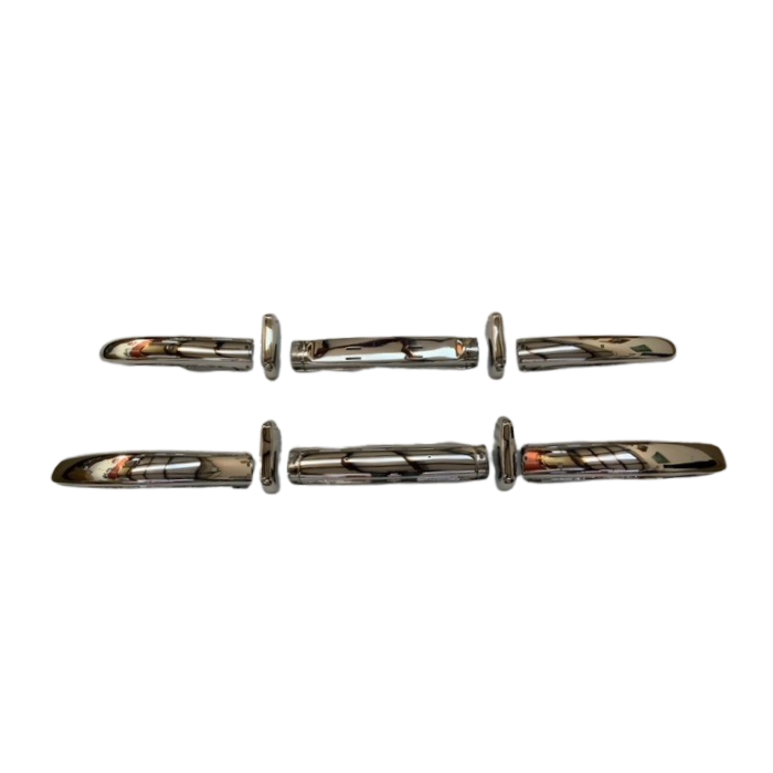 Volvo Bumper PV544+Duett voor compleet incl rozetten RVS Volvo onderdeel nr 661697SET