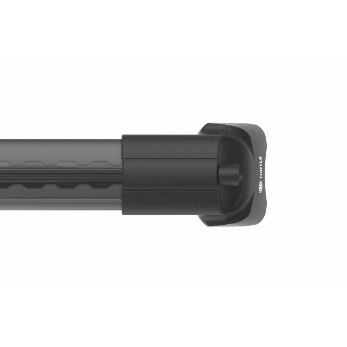 Volvo Dakdragers zilver voor aan roofrail/dakrail  Volvo XC90 2003-2014  max 75kg dakrail  wing vorm  voor weinig windgeruis Volvo onderdeel nr DAK1008S