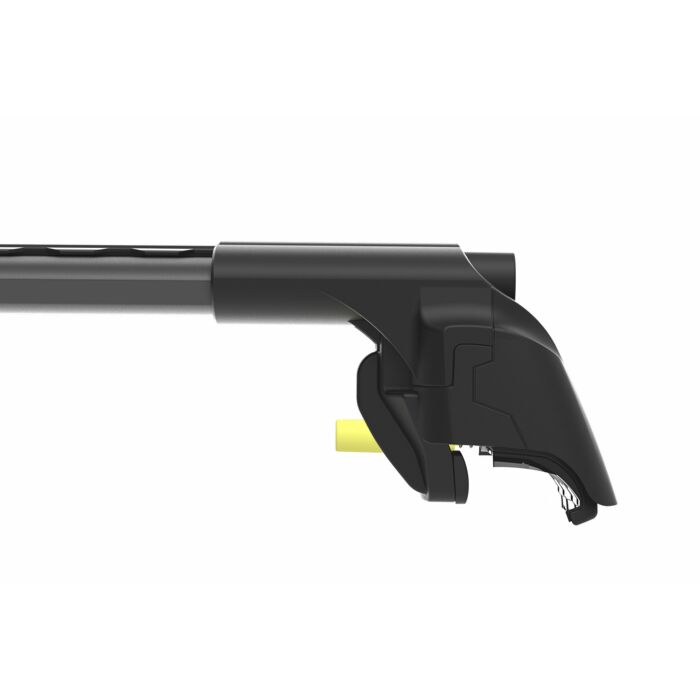 Volvo Dakdragers Zilver voor aan roofrail/dakrail  Volvo XC40 max 75kg dakrail  wing vorm  voor weinig windgeruis Volvo onderdeel nr DAK1006S