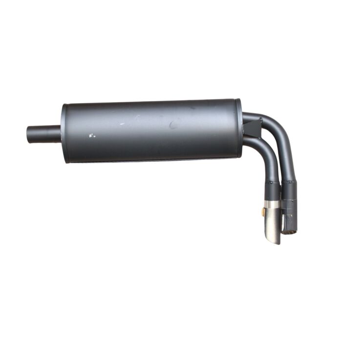 Volvo Uitlaat PV544 achterdemper SIMONS sport (025-56) Volvo onderdeel nr 025-55