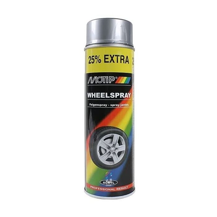 Volvo Spuitbus Velgenspray ( zilver ) 420 ml Volvo onderdeel nr 04007