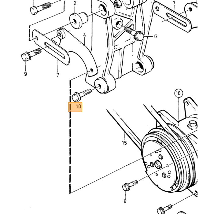 Volvo Gereedschap: Dopsleutel 1/2inch  12-kant  voor 1/2inch sleutel Volvo onderdeel nr 10352