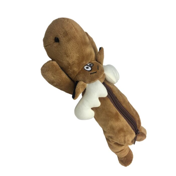 Volvo Etui Eland pennenhouder Eland pluch Volvo onderdeel nr 1050381