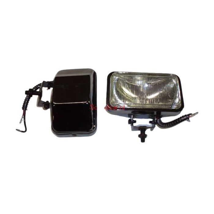 Volvo Verstralers in het chroom met zwart / 9x15cm / H3 55W helder glas / set van 2 stuks - Dit artikel is helaas niet meer leverbaar � neem contact op met onze klantenservice Volvo onderdeel nr 105CL