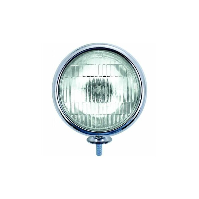Volvo Mistlamp chroom helder glas - 2 stuks - diameter 13 cm- 6 volt Volvo onderdeel nr 108H
