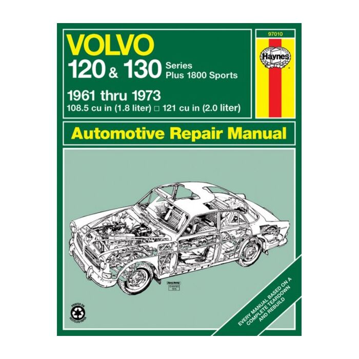 Haynes service manual Amazon 120 130 1961-1970 Engels