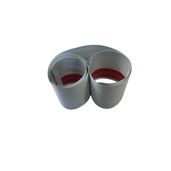 Striping bumper 240+260 reflecterend voor wit achter rood voor+achter SET 1981+