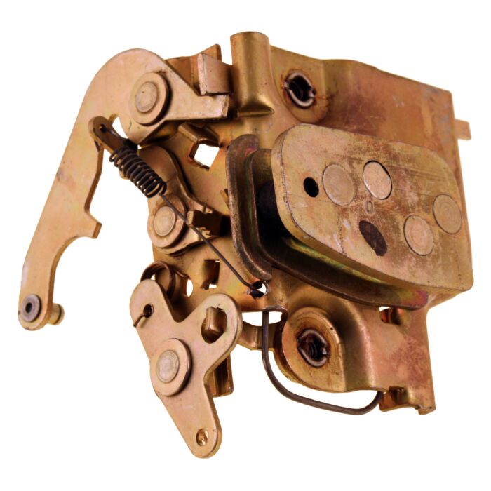 Portier slot mechanisme in portier links 144+164 