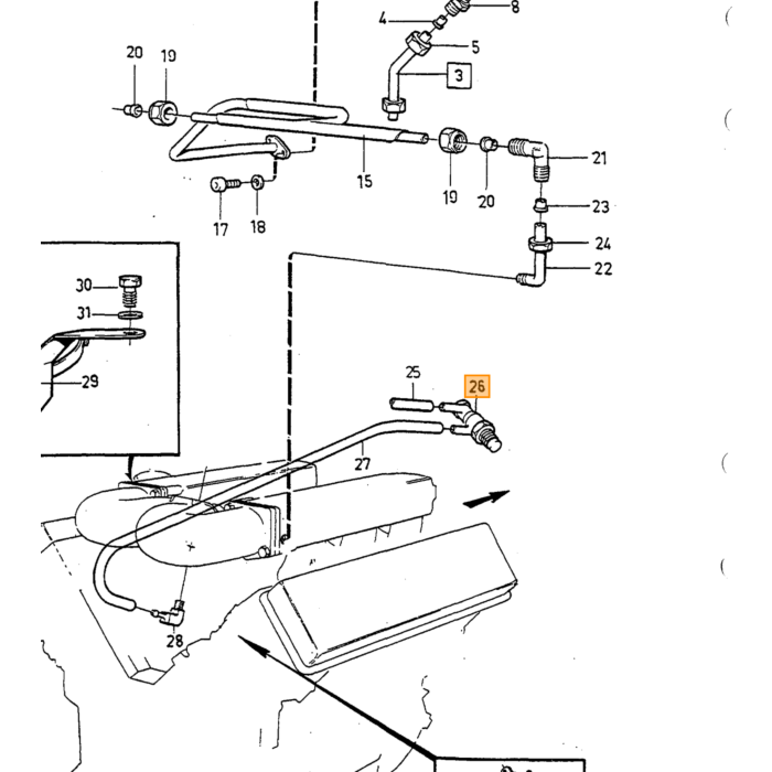 Volvo Thermostaat klep Volvo onderdeel nr 1219566