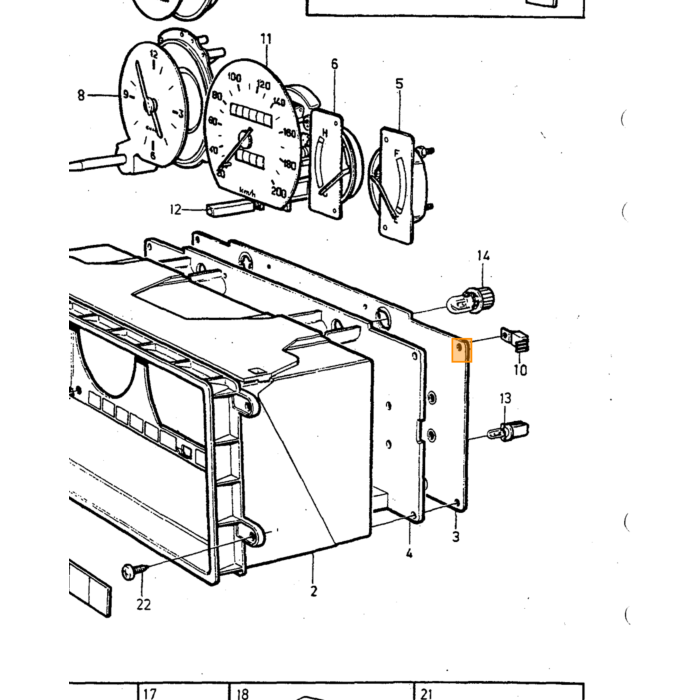 Volvo Benzinetank vlotter montagering metaal 73mm int diam voor 1367253 3517373 Volvo onderdeel nr 1235324