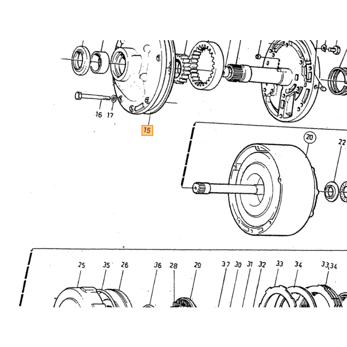 Volvo O-RING keerring automatische versnellingsbak  pomphuis planeet tandwiel en koppeling 240  260  740  760  780  940  940 SE  960  S90  V90  AW70. AW70  AW72. AW71. AW71 TRANS 1208532  1208533  1208534  1208642. AW72. Volvo onderdeel nr 1239673