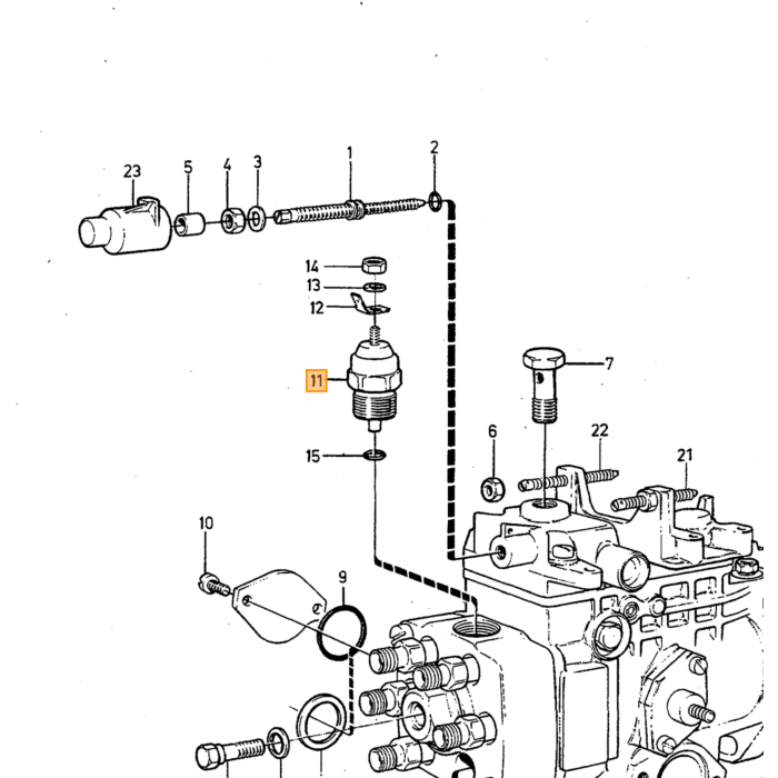 Volvo Klem ring benzinetank hals 240+ 260  Volvo onderdeel nr 1254606