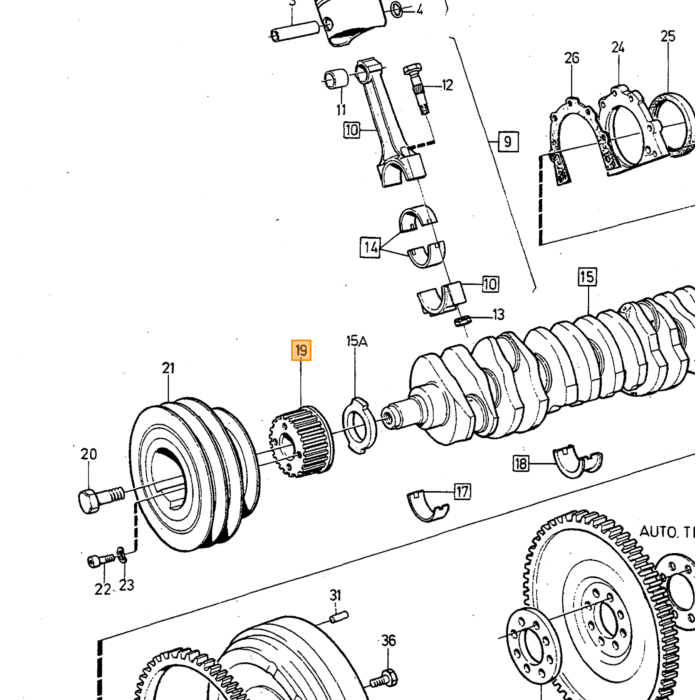 Volvo riem Protector Volvo onderdeel nr 1257418