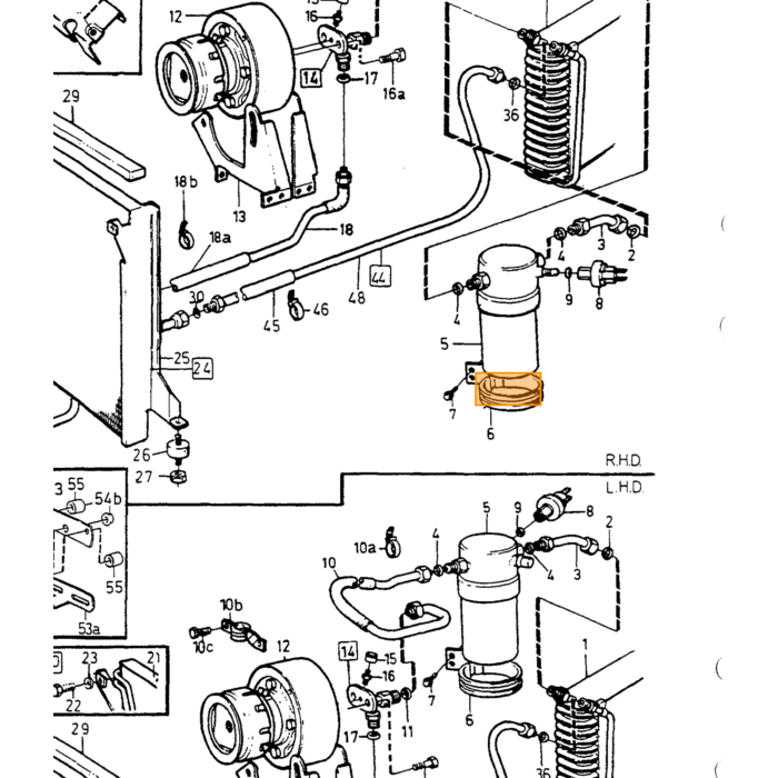 Volvo SPACER Hoes Volvo onderdeel nr 1274559