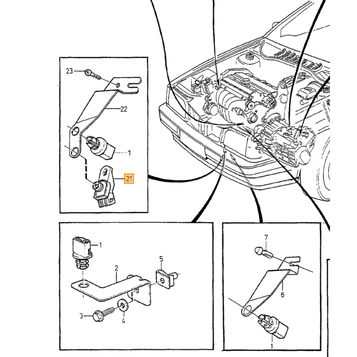 FAE märke Volvo kartöversensor / insugningsgrenade turbo tryckgivare för S40 V70 V40 C70 S70 850 lufttryckssensor, Volvo delnummer 1275342_FAE