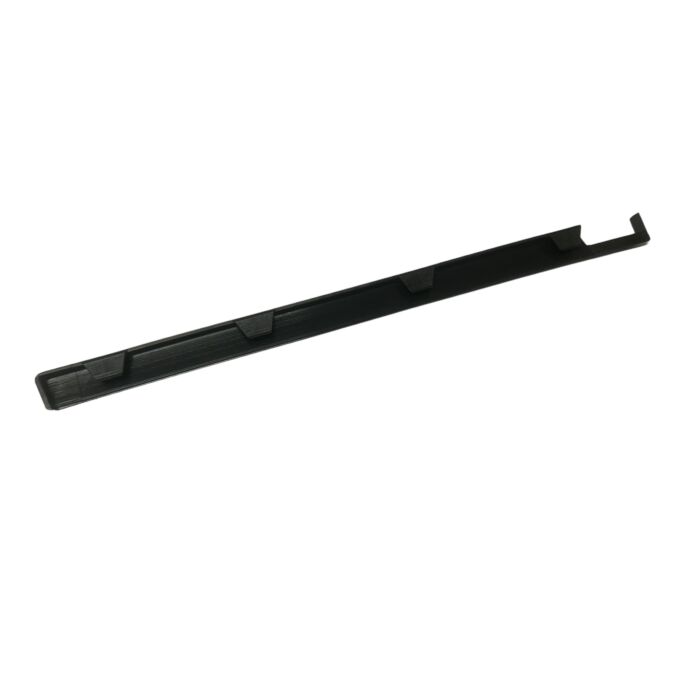 Volvo afdichting Strip rechts 740 760 940 960 s90 v90 boven op portier bekleding interieur onder ruit schraaplijst Volvo onderdeel nr 1297214