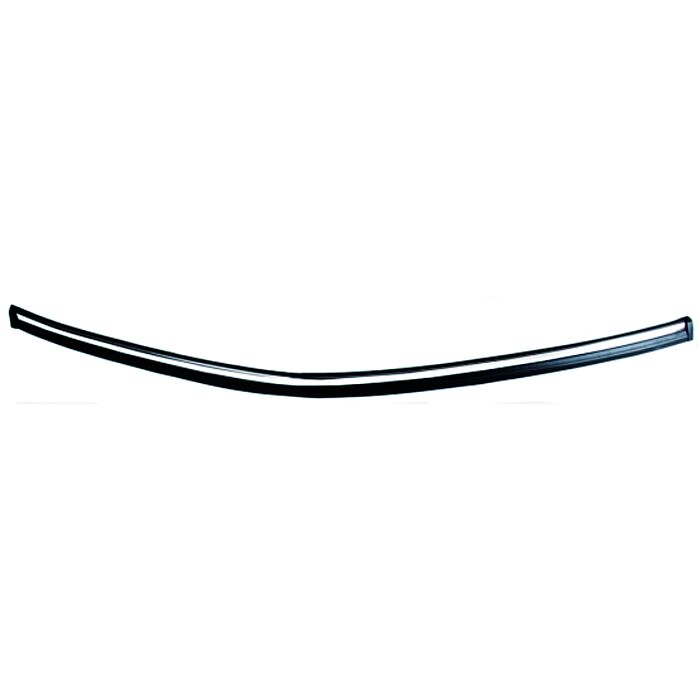 Sierlijst bumper 240+260 midden voor chroom/zwart