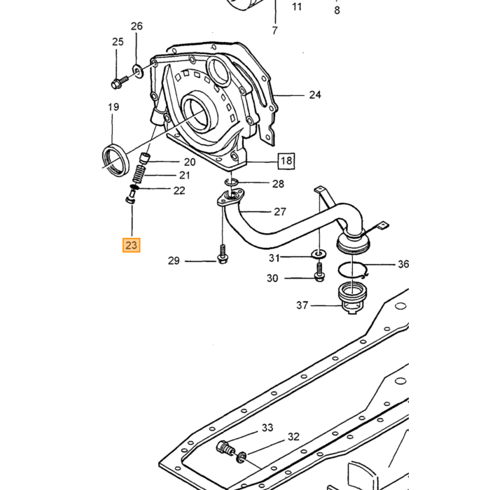 Volvo plug Volvo onderdeel nr 1328241
