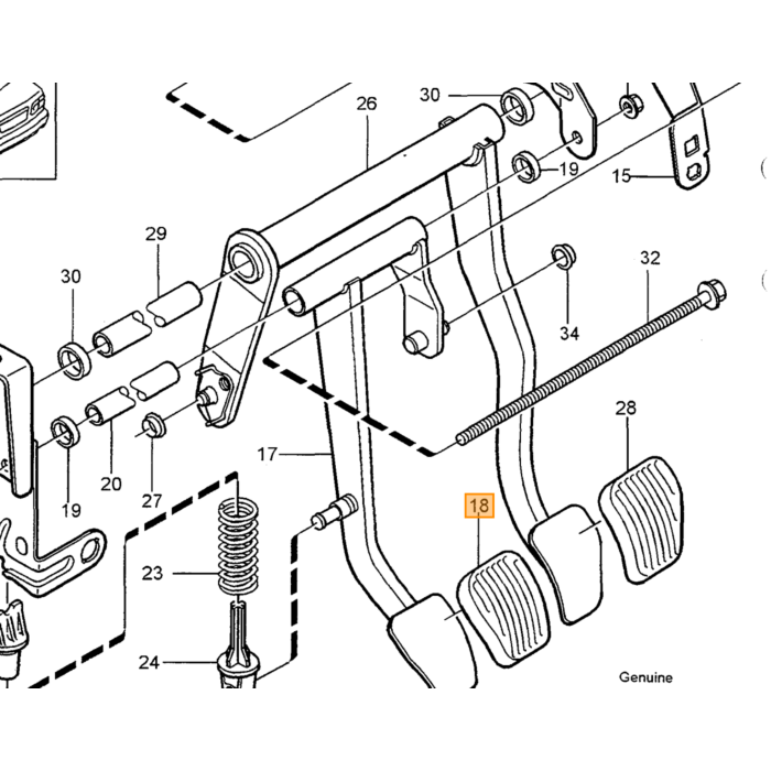 Volvo afdichting RING  240   740 760 780  940 960 S70 V70 850 vacuum pomp diesel hoofdremcilinder Volvo onderdeel nr 1328593