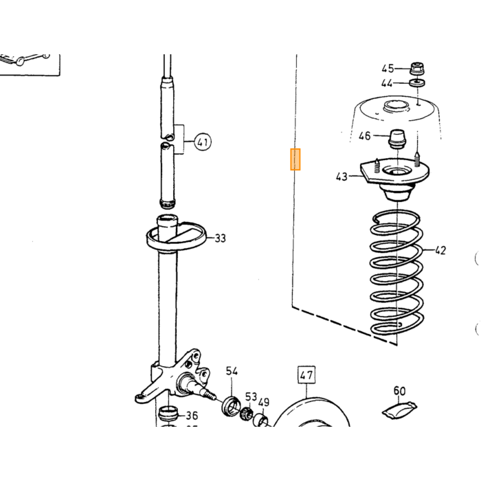 Tystningsbussning stabilisatorstång 740-760-940-960