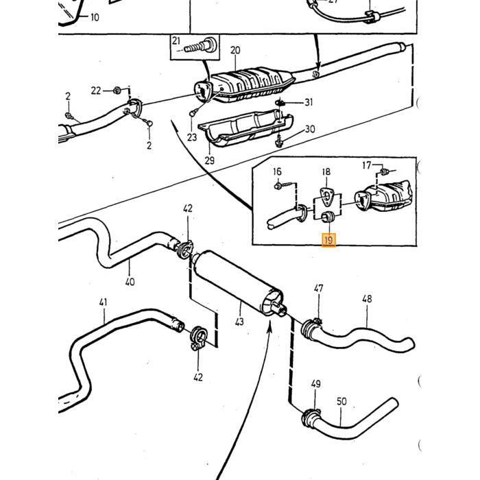 Volvo Gasklep huis  240 740 760  780  b19 b21 b23 b230 injectie Volvo onderdeel nr 1332460