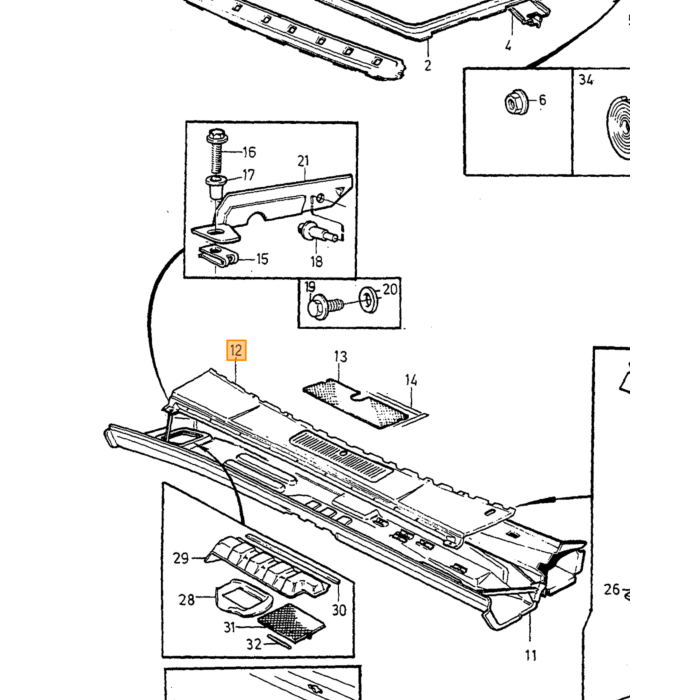 huls schuifdak open dak 740, 760, 780, 940, 940 SE, 960