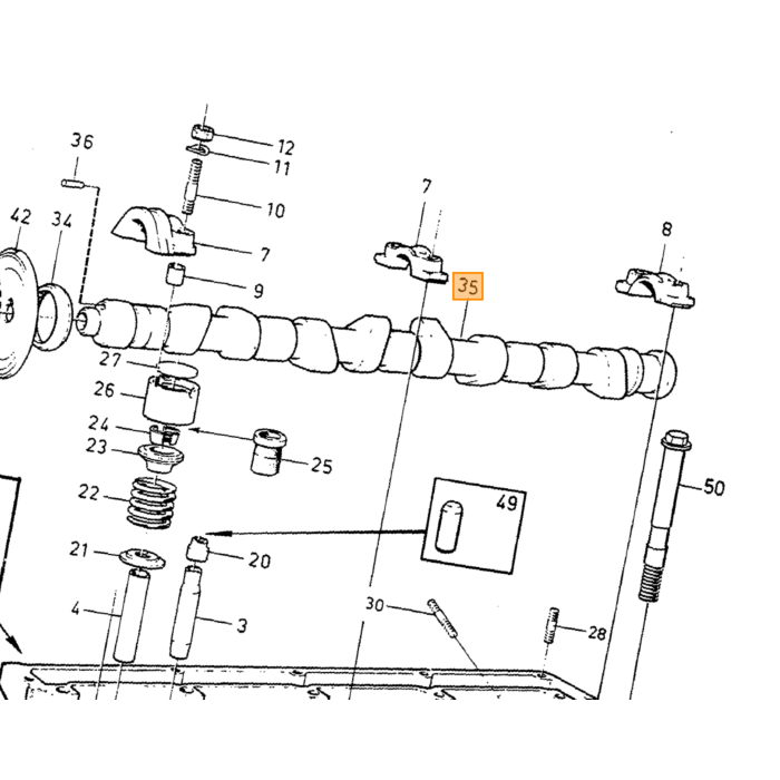 Kamaxel B19E+B19A+B17A+B21A+B23A+B23E+B200E+B230E+ET A typ 240, 340-360, 740, 760, 940