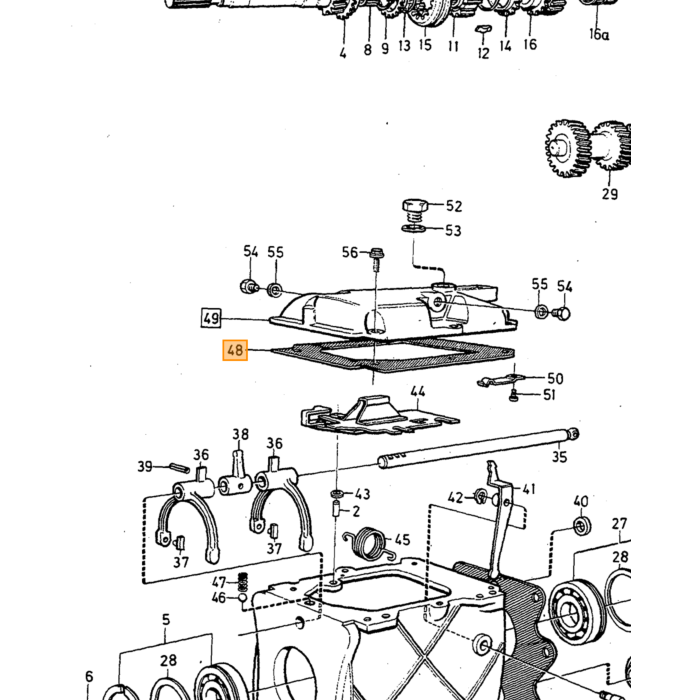 Volvo Packning Volvo typeVolvo 240 : aandrijving soortVolvo 340 360 : aandrijving soortVolvo 740 760 780 : aandrijving soortVolvo 940 960 : aandrijving soort Volvo onderdeel nr 1340988