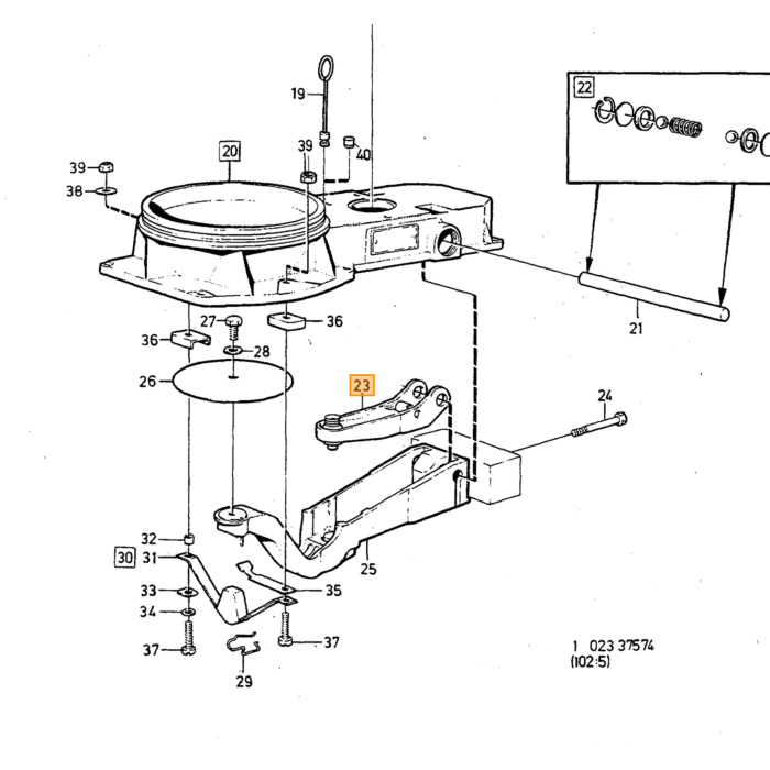 Volvo Lucht thermostaat 240+260+740 B200E (0280140106) stappen motor auxilairy valve niet meer leverbaar Volvo onderdeel nr 1346476