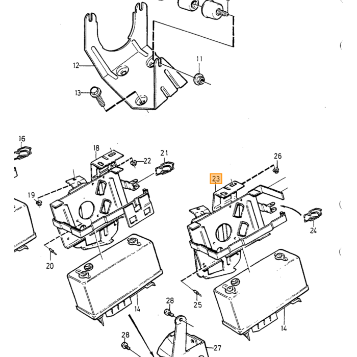 Volvo Rem Slang Voertuig uitrusting: voor voertuigen met Multilink-as Voertuig uitrusting: voor voertuigen met Multilink-as Volvo onderdeel nr 1359291