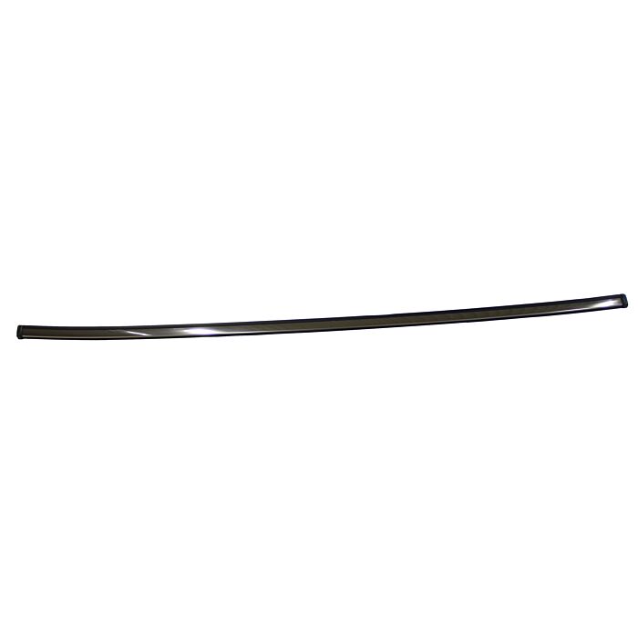 Sierstrip bumper 240+260 245 midden achter 5 deurs chroom RVS (1247258) 1981+niet meer leverbaar