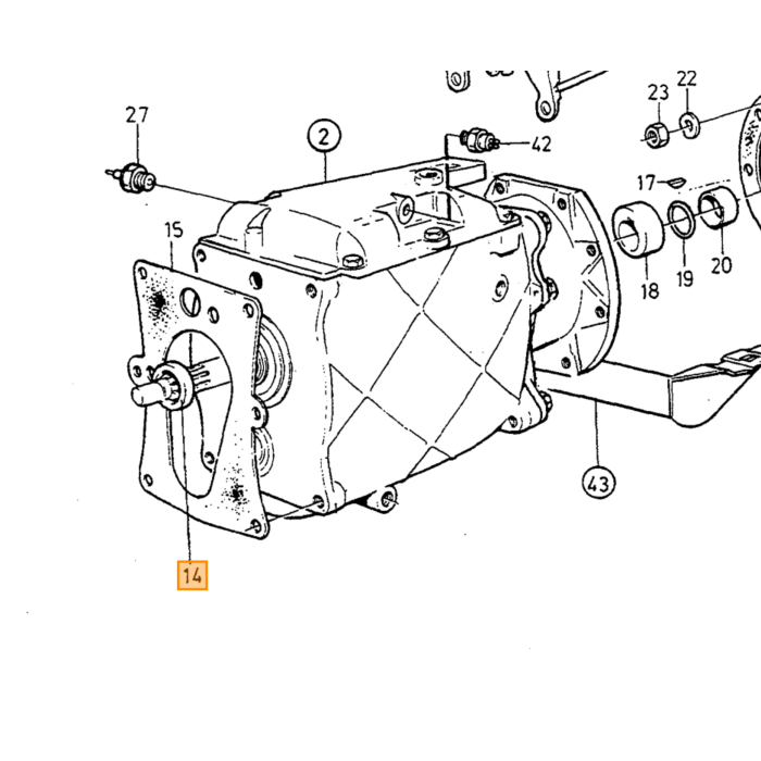 Tätning transmissions insprutningsaxel M40+M41+M45+M46+M47 28x40mm (191685) 140, 145, 164, 240, 260, 740, 760, 940, 960, Amazon 121, Amazon 122 S, Amazon 220, Escort, Granada, P1800, P1800E, P1800ES, P100, PV544, Scorpio, Sierra, Transit, Transit