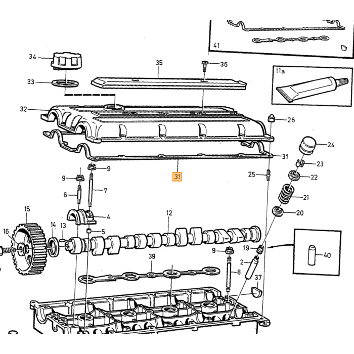 Volvo Pakking Volvo onderdeel nr 1378853