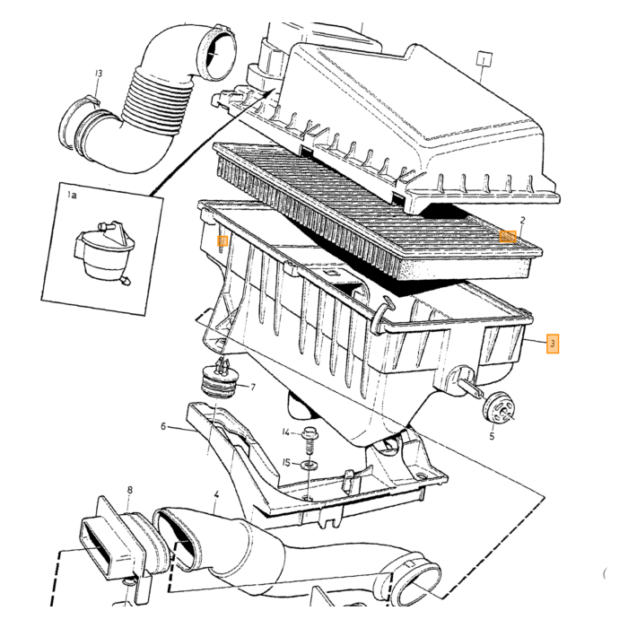 Volvo Temperatuur zender sensor lucht OEM 3447881 3467813 39340-24750 39340-24755 4818912  Volvo onderdeel nr 1389556 