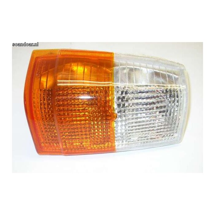 Volvo Knipperlicht 740 -1989 760 -1987 links richtingaanwijzer 740 760 repro chrome reflector en frame Volvo onderdeel nr 1392415