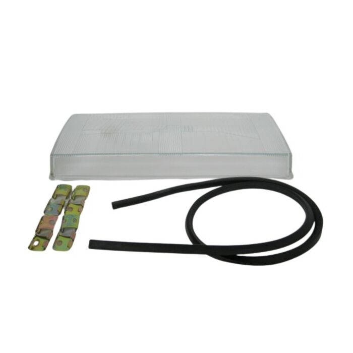 Volvo Glas koplamp 740+760 1984-1989 rechts 36x15.5cm koplampglas 740 760 Volvo onderdeel nr 1392837