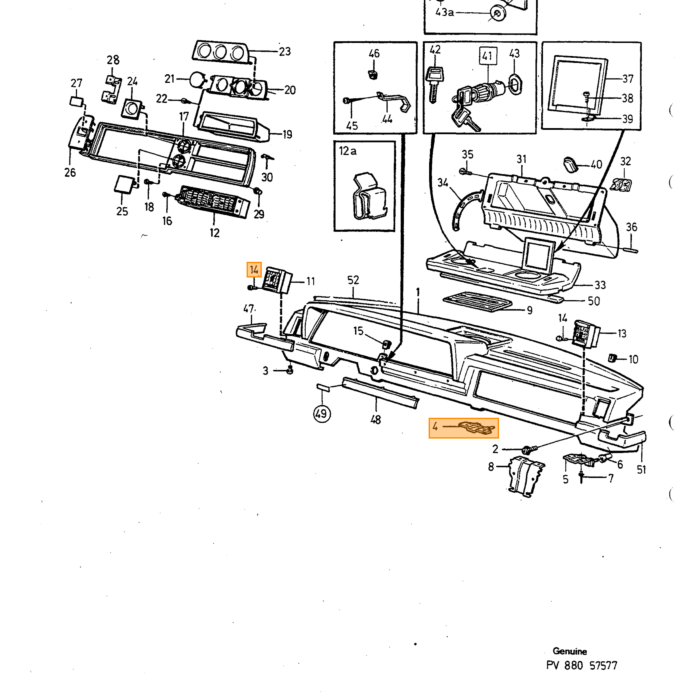 Volvo Pakking set Volvo onderdeel nr 1698665