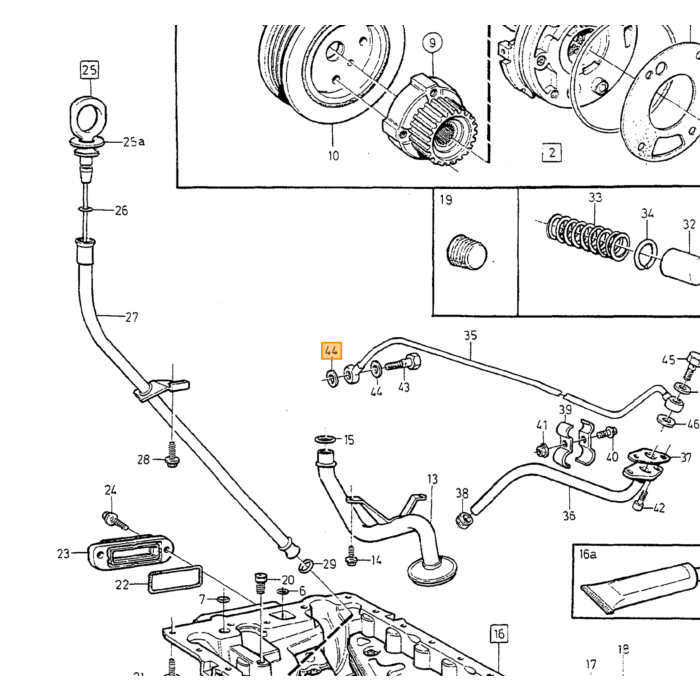 Volvo Koper ring turbo stuurbekrachtiging ea 15-20.8 mm/ geschikt voor rem verdeelblokje PV stuurbekr 164 (969011) Volvo onderdeel nr 18671