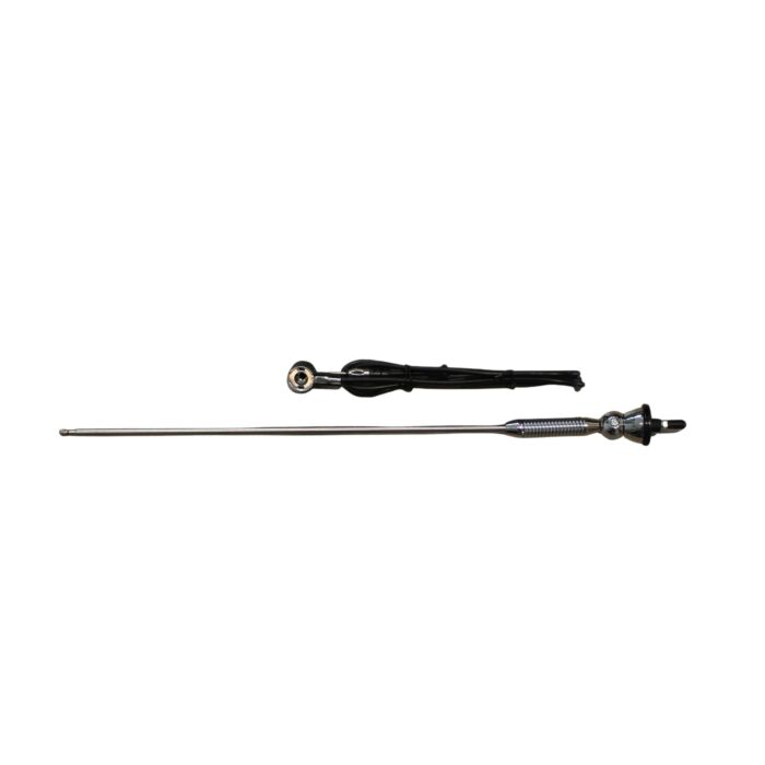 Antenne chroom spriet 50 - 120 cm (verende spriet) 