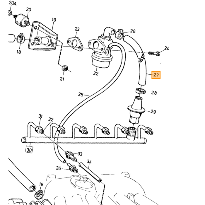 Volvo Veer stromberg choke 140  145  164  Amazon   C202  C303  P 210 Duett  PV 445 DUETT Volvo onderdeel nr 237281