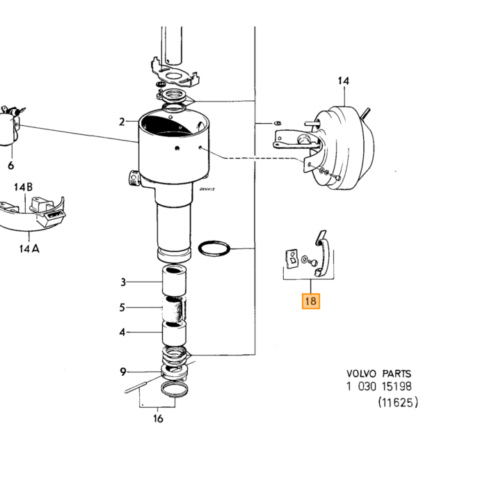 Volvo Stroomverdeler reparatie set BOSCH  238851 verdelerkap klemmen amazon pv544 duett p1800 140 164 Volvo onderdeel nr 241659