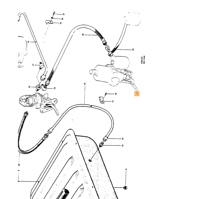 Bränsletank Amazon sedan 2 dörr 4 dörr 121 122 131