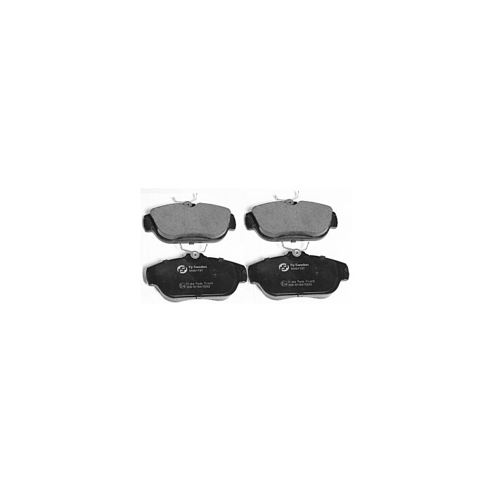 Volvo Remblok set voor 740+940+760+S90+V90+ ABS Girling 1991+ Volvo onderdeel nr 271737
