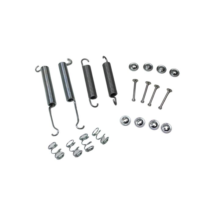 Rem schoen montage set (verenset incl trekveren)B20  Amazon+P1800 achter 1968+ dubbel remsysteem