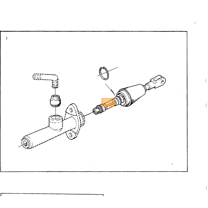 Volvo reparatieset 740  760  780  940  960 koppeling  4CYL TURBO  D24TIC Volvo onderdeel nr 273932