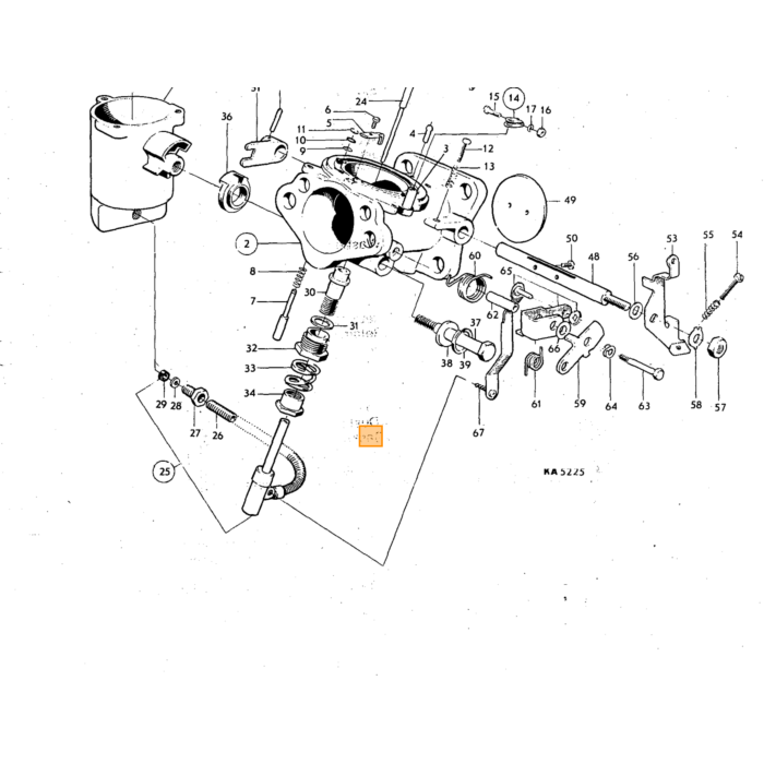Volvo Carburateur revisieset Stromberg B18A 175CD revisieset incl gasklep +as  membraam sproeierbuis sproeiernaald CDSK1 Volvo onderdeel nr 275489