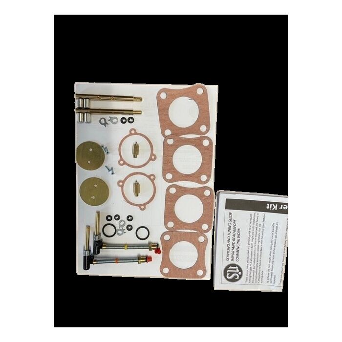 Volvo Carburateur reparatie revisieset SU HS6 (set voor 2 carburateurs) incl sproeierbuizen met gasklep Volvo onderdeel nr 276278C
